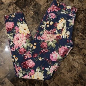 children floral print pants